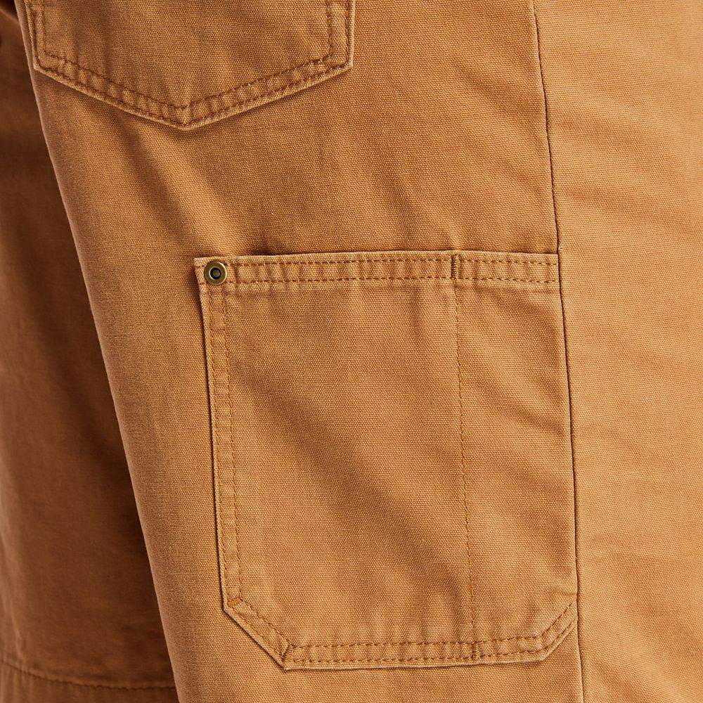 Pantalones Cortos Timberland Hombre Pro® Son-Of-A Lona Work Marrones - Chile NRK-967854